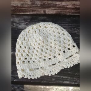 New crochet flapper hat
